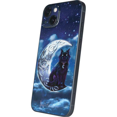 Celtic Black Cat by Brigid Ashwood iPhone Skins